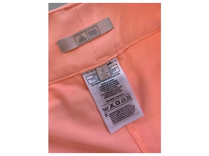 Falda de golf Adidas rosa para mujer Coral - vista 6