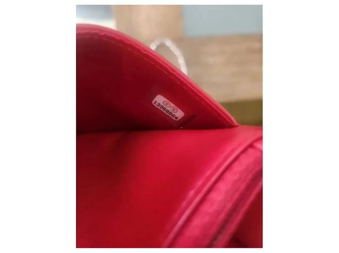 Chanel Camélia Wallet on Chain Portafoglio Rosso - vista 5