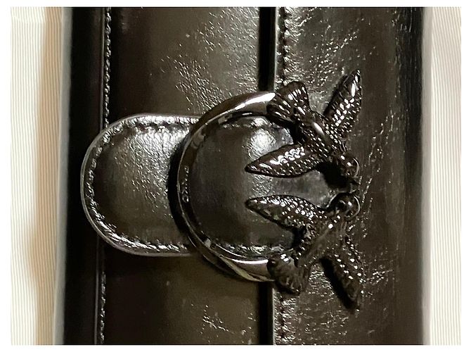 Pinko Love Birds Cartera con Cadena Negro - vista 10