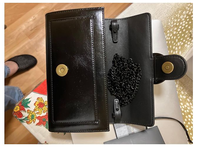 Pinko Love Birds Cartera con Cadena Negro - vista 13