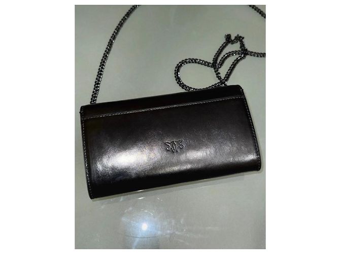 Pinko Love Birds Cartera con Cadena Negro - vista 4