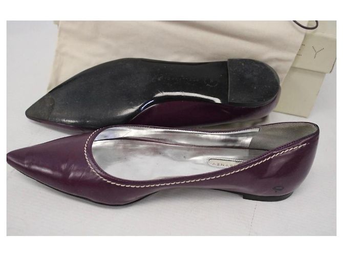 Stella Mc Cartney Stella McCartney Ballerine a punta in vernice viola Porpora - vista 2