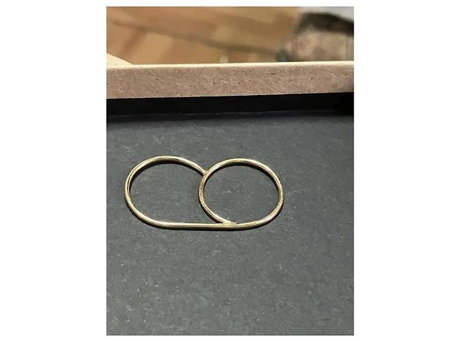 Autre Marque Atelier Paulin Anello Doppio in Oro 14k D'oro - vista 12