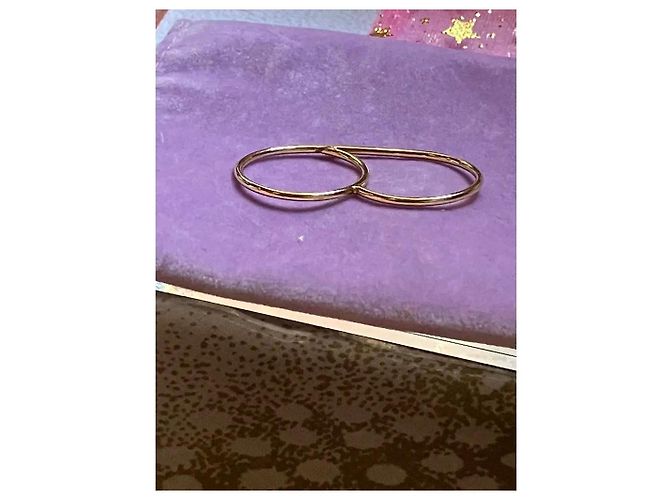Autre Marque Atelier Paulin Anello Doppio in Oro 14k D'oro - vista 6