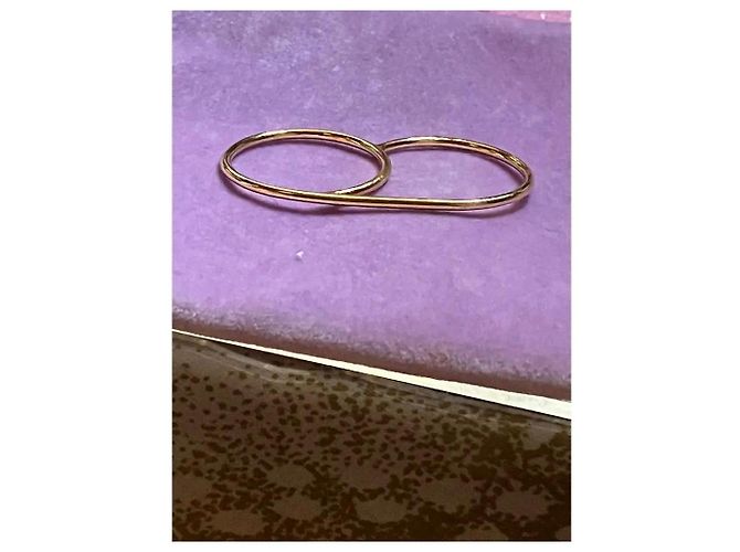 Autre Marque Atelier Paulin Anello Doppio in Oro 14k D'oro - vista 9