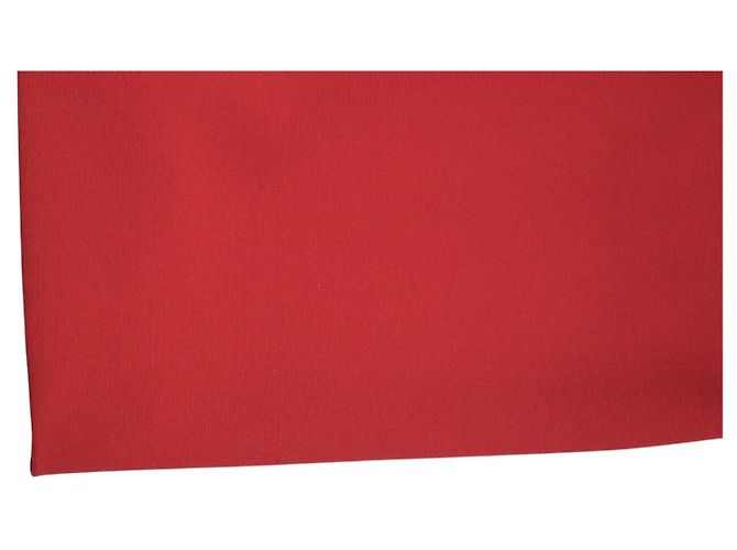 Vestido corto sin mangas de crepé RED Valentino con lazos Roja - vista 9
