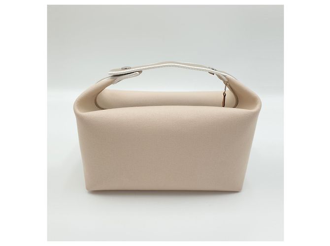 Hermès Pochette Bride-a-Brac GM Naturel Beige Bianco sporco - vista 3