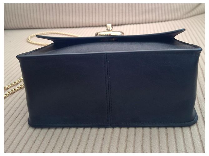 Coach Bowery Borsa Tracolla Pelle Nera Nero - vista 6
