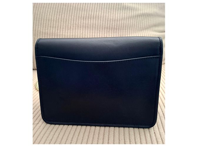 Coach Bowery Borsa Tracolla Pelle Nera Nero - vista 7