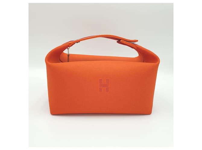 Hermès Pochette Bride-a-Brac GM Orange Feu Arancione - vista 2
