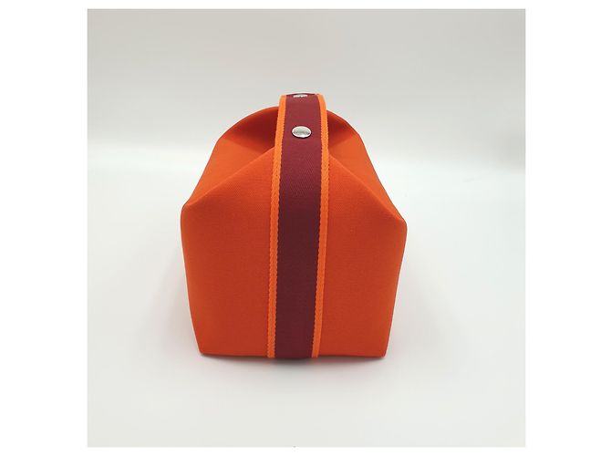 Hermès Pochette Bride-a-Brac GM Orange Feu Arancione - vista 5