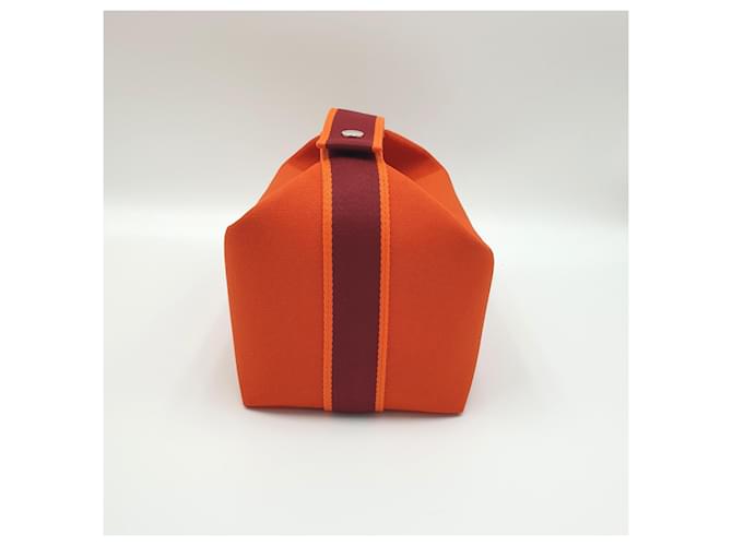 Hermès Pochette Bride-a-Brac GM Orange Feu Arancione - vista 6