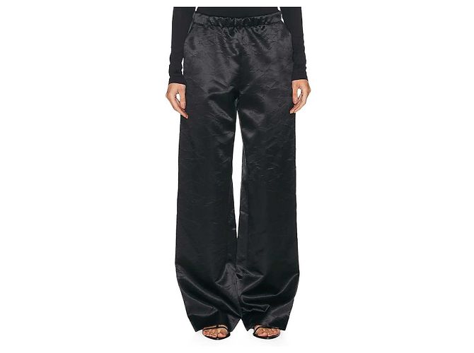 Givenchy weite Hose aus Viskose und Polyester, Schwarz - Ansicht 6