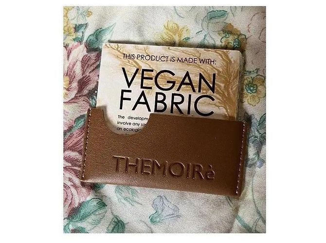 Autre Marque Borsa a mano plissé Themoiré in pelle vegana nera Nero - vista 13
