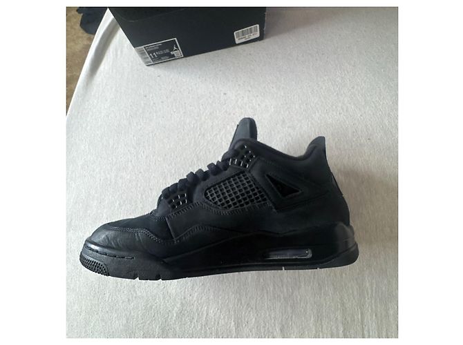Autre Marque Nike Air Jordan 4 Retro Nero - vista 3