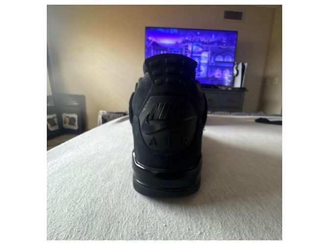 Autre Marque Nike Air Jordan 4 Retro Nero - vista 4