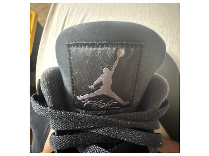 Autre Marque Nike Air Jordan 4 Retro Nero - vista 5