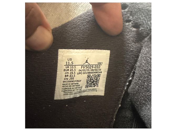 Autre Marque Nike Air Jordan 4 Retro Nero - vista 9