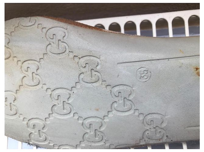 Gucci Sneakers GG Supreme Monogramma e Scamosciato Marrone Beige - vista 6