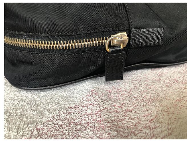 Prada Tessuto Shopper Bag Schwarz - Ansicht 13