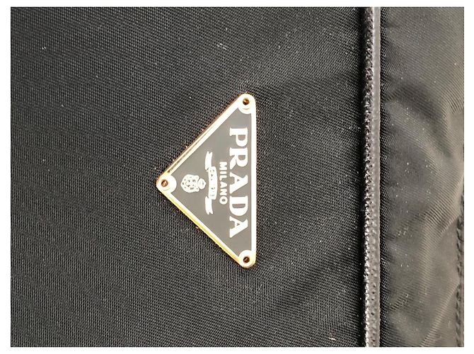 Prada Tessuto Shopper Bag Schwarz - Ansicht 6