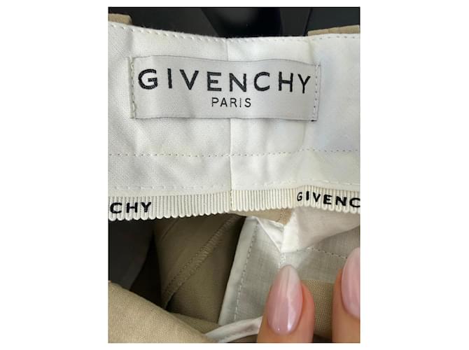 Givenchy Short de Algodão Bege - vista 3