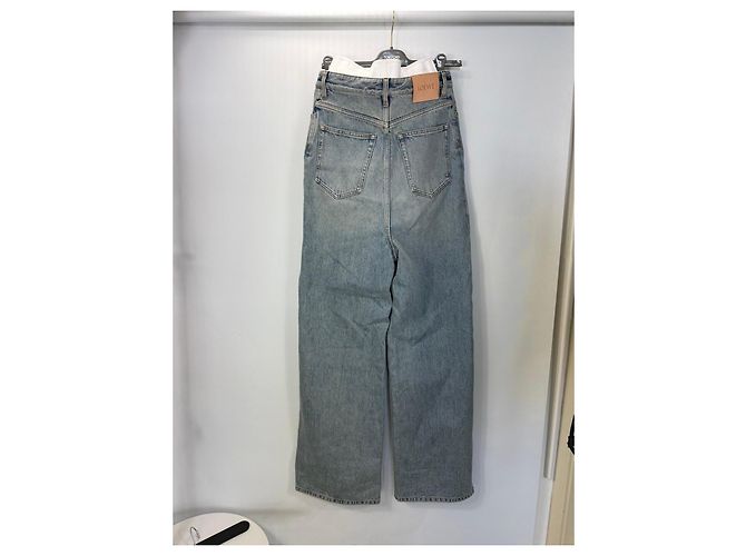 Jeans a gamba larga Loewe Blu - vista 2
