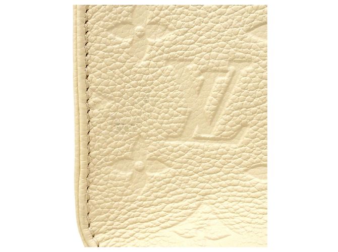 Borsa Tote Louis Vuitton Monogram Empreinte OnTheGo MM Crudo - vista 10