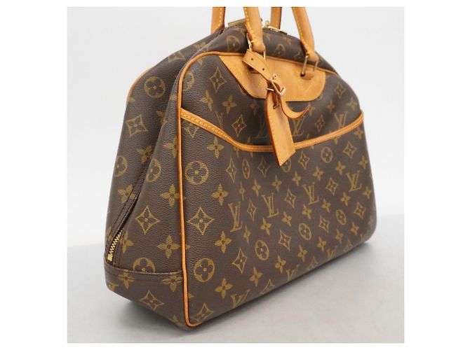Borsa Louis Vuitton Monogram Deauville Marrone - vista 2