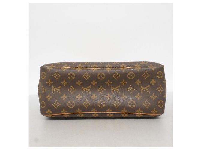 Borsa Louis Vuitton Monogram Deauville Marrone - vista 3