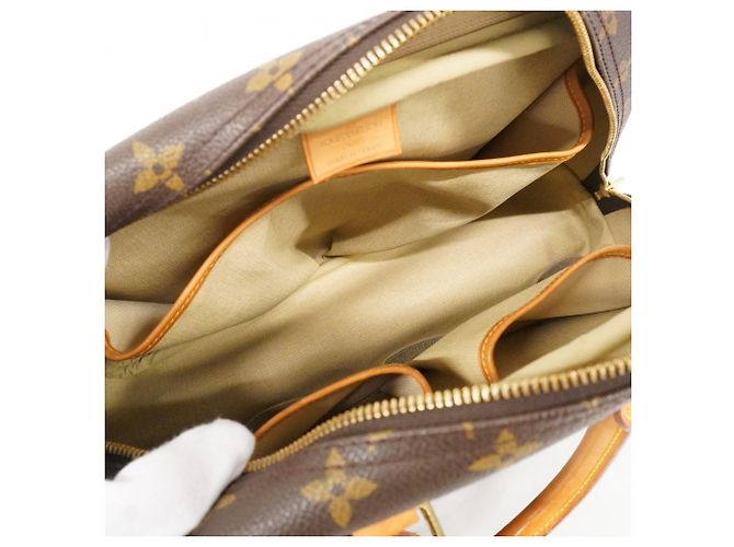 Borsa Louis Vuitton Monogram Deauville Marrone - vista 4
