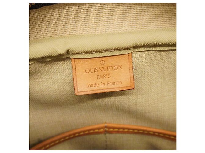 Borsa Louis Vuitton Monogram Deauville Marrone - vista 5
