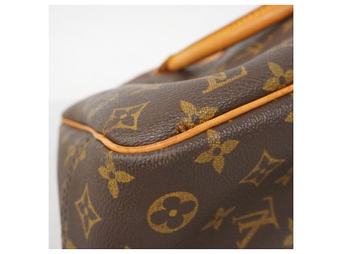Borsa Louis Vuitton Monogram Deauville Marrone - vista 6