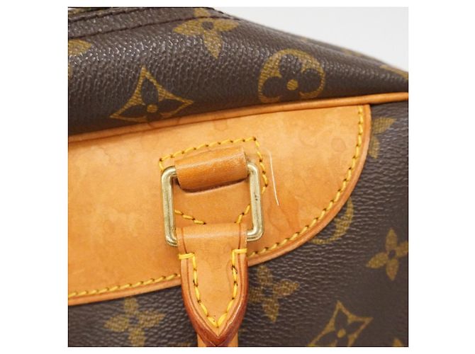 Borsa Louis Vuitton Monogram Deauville Marrone - vista 8