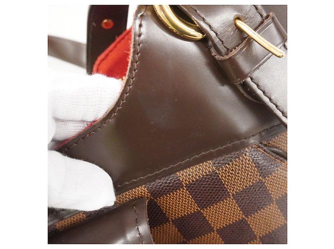 Borsa a Spalla Louis Vuitton Damier Sistina GM Damier ebene - vista 16