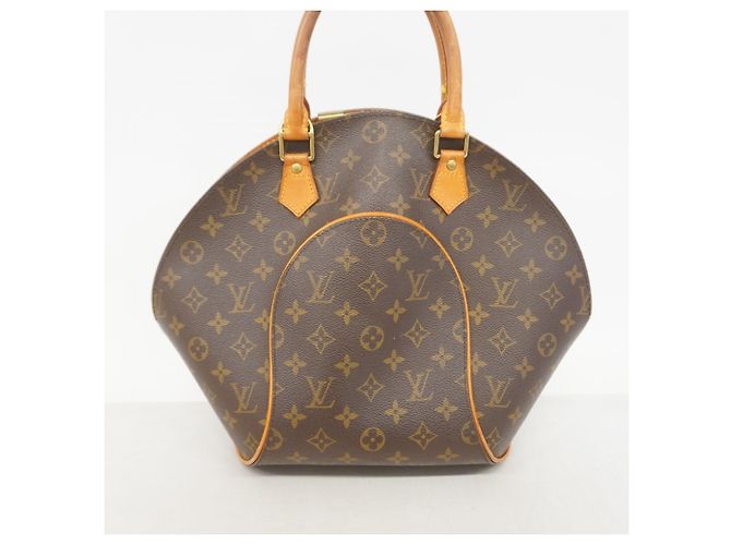 Borsa Louis Vuitton Monogram Ellipse MM Marrone - vista 11