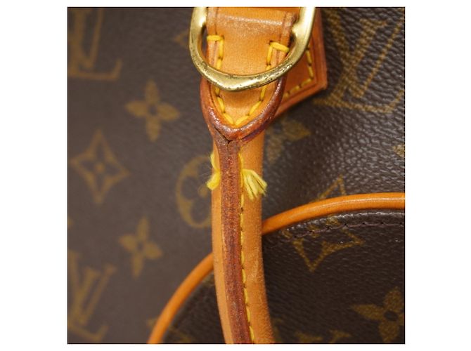 Borsa Louis Vuitton Monogram Ellipse MM Marrone - vista 7