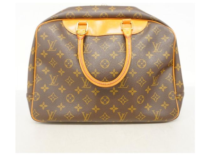 Borsa Louis Vuitton Monogram Deauville Marrone - vista 13