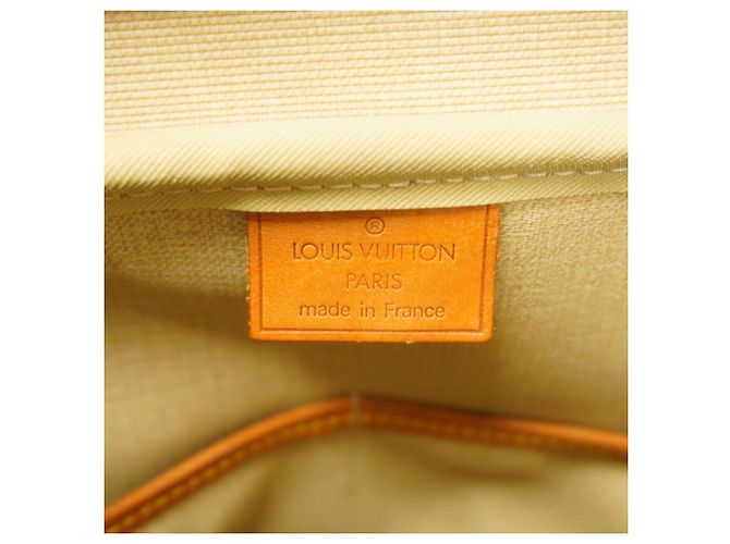 Borsa Louis Vuitton Monogram Deauville Marrone - vista 5