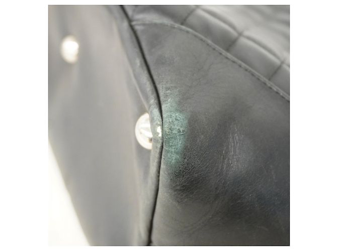 Chanel Cambon Shopper aus Lammleder Schwarz Weiß - Ansicht 6