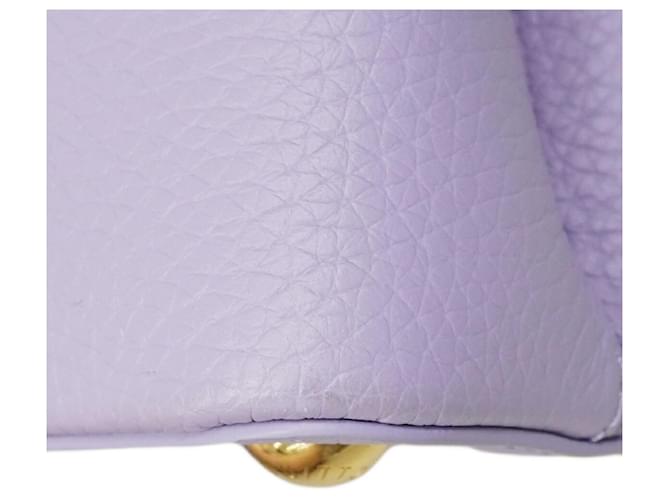 Borsa Louis Vuitton Capucines BB Porpora - vista 6