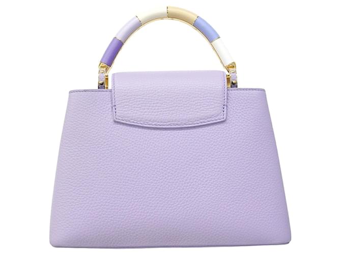 Borsa Louis Vuitton Capucines BB Porpora - vista 9