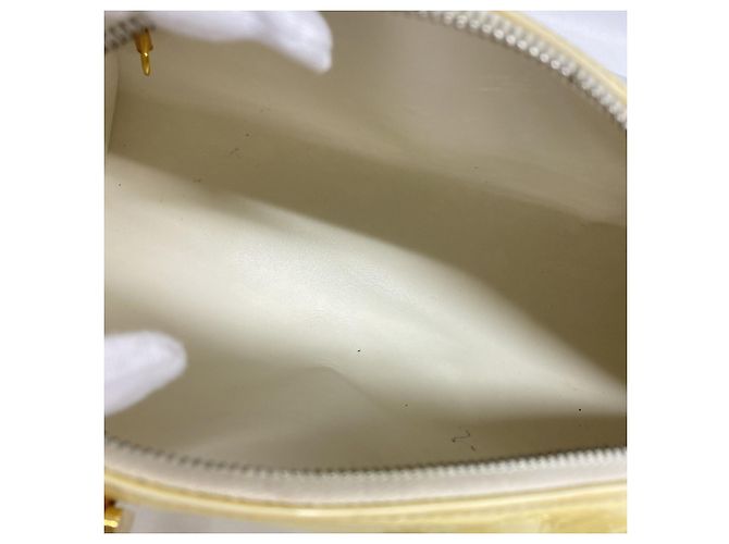 Borsa Louis Vuitton Vernis Bedford Bianco - vista 4