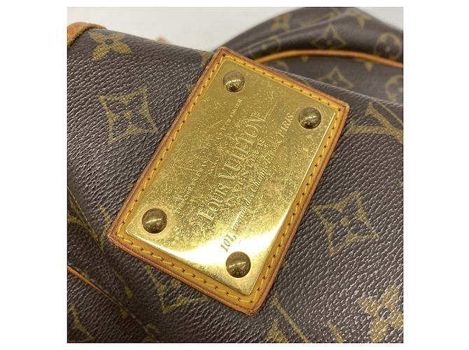 Bolso de Hombro Louis Vuitton Monogram Galliera PM Castaño - vista 11