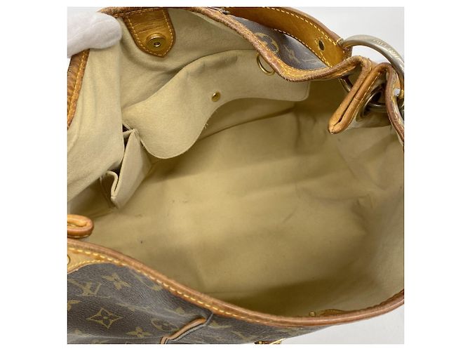 Bolso de Hombro Louis Vuitton Monogram Galliera PM Castaño - vista 4