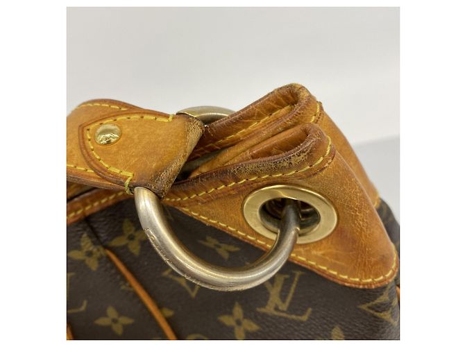 Bolso de Hombro Louis Vuitton Monogram Galliera PM Castaño - vista 9
