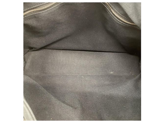 Hermès Hermes Troca Horizontal MM Canvas Tote Bag Schwarz - Ansicht 4