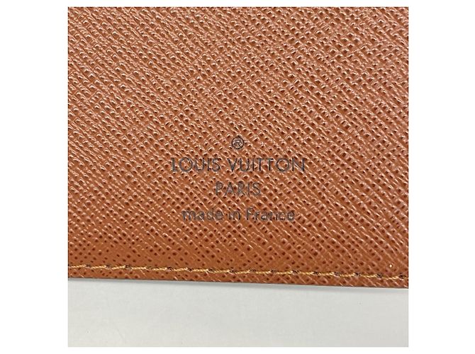 Portafoglio lungo Louis Vuitton Monogram Brazza Marrone - vista 4