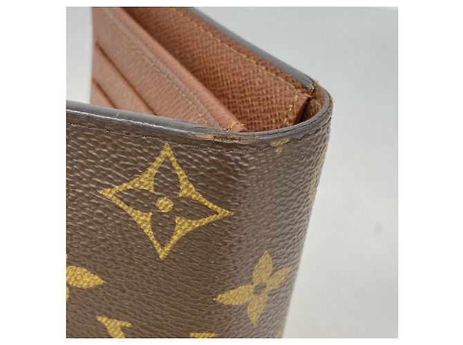 Portafoglio lungo Louis Vuitton Monogram Brazza Marrone - vista 5