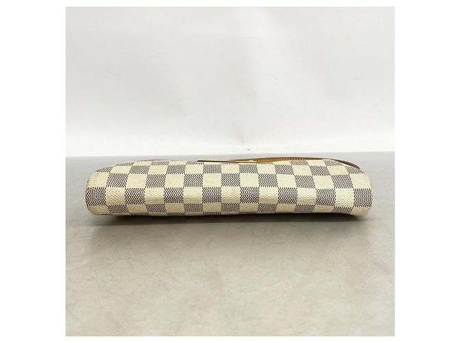 Borsa Louis Vuitton Damier Azur Eva Bianco - vista 3